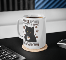 Load image into Gallery viewer, 'I Don't Give An EEFFOC' Ceramic Mug-Furbaby Friends Gifts