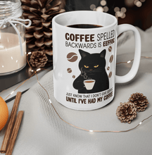 Load image into Gallery viewer, 'I Don't Give An EEFFOC' Ceramic Mug-Furbaby Friends Gifts