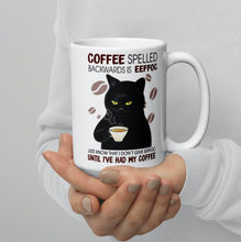 Load image into Gallery viewer, &#39;I Don&#39;t Give An EEFFOC&#39; Ceramic Mug-Furbaby Friends Gifts