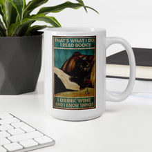 Load image into Gallery viewer, &#39;I Drink Wine &amp; I Know Things&#39;... Ceramic Mug-Furbaby Friends Gifts