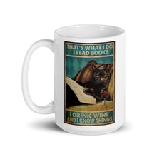 Afbeelding in Gallery-weergave laden, &#39;I Drink Wine &amp; I Know Things&#39;... Ceramic Mug-Furbaby Friends Gifts