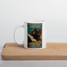 Cargar imagen en el visor de la galería, &#39;I Drink Wine &amp; I Know Things&#39;... Ceramic Mug-Furbaby Friends Gifts