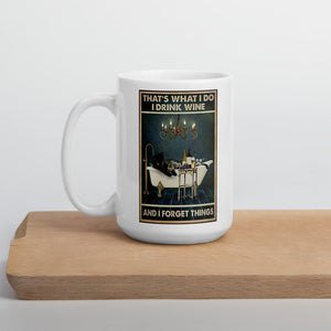 'I Forget Things'... Ceramic Mug-Furbaby Friends Gifts