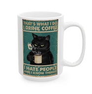 'I Hate People' (Coffee Version) Ceramic Mug-Furbaby Friends Gifts
