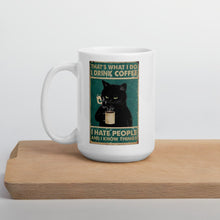 Carregar imagem no visualizador da galeria, &#39;I Hate People&#39; (Coffee Version) Ceramic Mug-Furbaby Friends Gifts