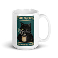 'I Judge'... Ceramic Mug-Furbaby Friends Gifts