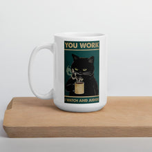 Carregar imagem no visualizador da galeria, &#39;I Judge&#39;... Ceramic Mug-Furbaby Friends Gifts