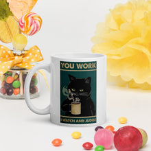 Load image into Gallery viewer, &#39;I Judge&#39;... Ceramic Mug-Furbaby Friends Gifts