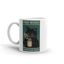 Load image into Gallery viewer, &#39;I Judge&#39;... Ceramic Mug-Furbaby Friends Gifts