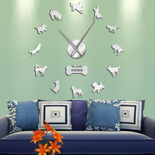 Laden Sie das Bild in den Galerie-Viewer, I Love My Dogs Wall Clock-Furbaby Friends Gifts