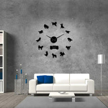 Load image into Gallery viewer, I Love My Dogs Wall Clock-Furbaby Friends Gifts