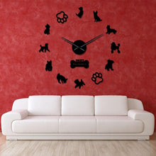 Load image into Gallery viewer, I love My Furbabies! Clock-Furbaby Friends Gifts