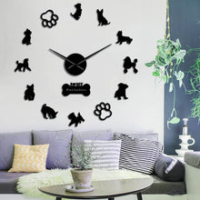 Load image into Gallery viewer, I love My Furbabies! Clock-Furbaby Friends Gifts