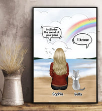 Load image into Gallery viewer, &#39;I Miss You&#39; Customisable Canvas Prints &amp; Metal Wall Plaques-Furbaby Friends Gifts