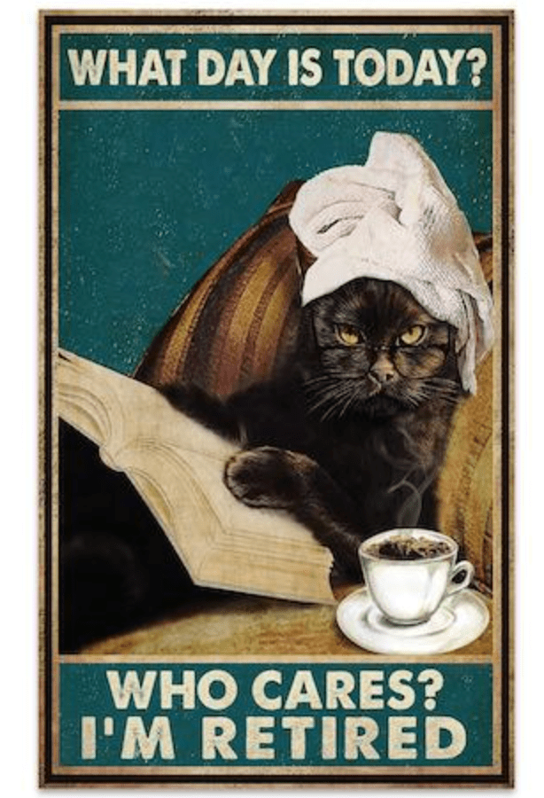 I'm Retired!-Furbaby Friends Gifts