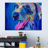 Irish Setter Canvas Oil Print-Furbaby Friends Gifts