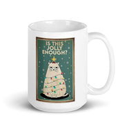 'Jolly Enough?' Ceramic Mug-Furbaby Friends Gifts