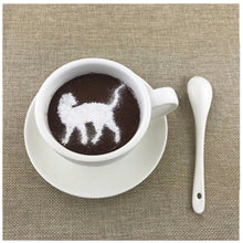 Cargar imagen en el visor de la galería, Kitty Cat Cappuccino Stencils (5 pack)-Furbaby Friends Gifts