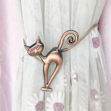 Cargar imagen en el visor de la galería, Kitty Curtain Tie Backs-Furbaby Friends Gifts