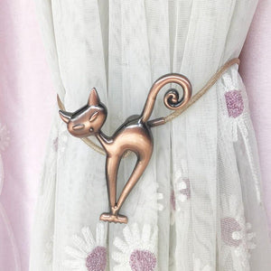 Kitty Curtain Tie Backs-Furbaby Friends Gifts