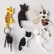 Kitty Fridge Magnet Hooks-Furbaby Friends Gifts