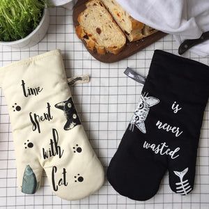 Kitty Oven Gloves-Furbaby Friends Gifts
