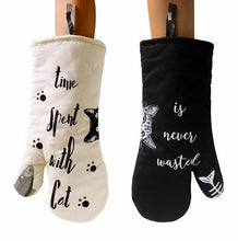 Charger l&#39;image dans la galerie, Kitty Oven Gloves-Furbaby Friends Gifts