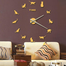 Carregar imagem no visualizador da galeria, Kitty Time! Cat Clock-Furbaby Friends Gifts