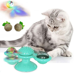 Kitty Windmill Interactive Toy-Furbaby Friends Gifts