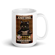 'Knitting is Better!'.... Ceramic Mug-Furbaby Friends Gifts