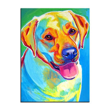 Cargar imagen en el visor de la galería, Labrador Canvas Oil Print-Furbaby Friends Gifts