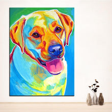 Load image into Gallery viewer, Labrador Canvas Oil Print-Furbaby Friends Gifts