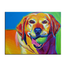 Cargar imagen en el visor de la galería, Labrador Canvas Oil Print-Furbaby Friends Gifts