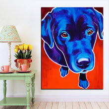 Load image into Gallery viewer, Labrador Canvas Oil Print-Furbaby Friends Gifts