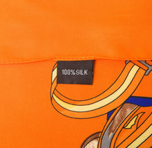 Laden Sie das Bild in den Galerie-Viewer, Large Horse Print Silk Scarves-Furbaby Friends Gifts