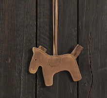 Cargar imagen en el visor de la galería, Leather Pony Handbag Tassel Charm-Furbaby Friends Gifts