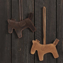 Charger l&#39;image dans la galerie, Leather Pony Handbag Tassel Charm-Furbaby Friends Gifts