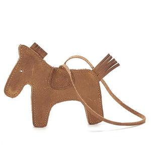 Leather Pony Handbag Tassel Charm-Furbaby Friends Gifts