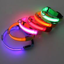 Laden Sie das Bild in den Galerie-Viewer, LED Adjustable Glowing Dog Collar-Furbaby Friends Gifts
