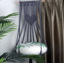 Load image into Gallery viewer, Macrame Swing Cat Bed-Furbaby Friends Gifts