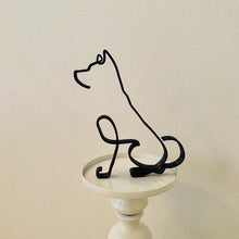 Afbeelding in Gallery-weergave laden, Metal Abstract Pet Sculptures-Furbaby Friends Gifts