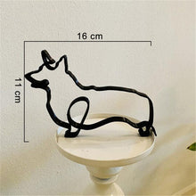 Carica l&#39;immagine nel visualizzatore di Gallery, Metal Abstract Pet Sculptures-Furbaby Friends Gifts