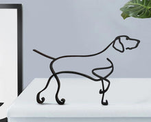 Charger l&#39;image dans la galerie, Metal Abstract Pet Sculptures-Furbaby Friends Gifts