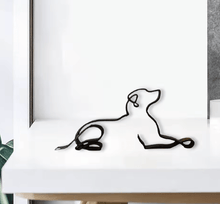 Cargar imagen en el visor de la galería, Metal Abstract Pet Sculptures-Furbaby Friends Gifts