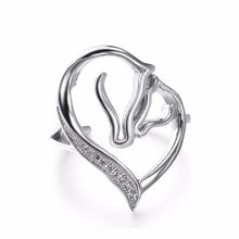 Load image into Gallery viewer, &#39;Mothers&#39; Love&#39; Sterling Silver Ring-Furbaby Friends Gifts