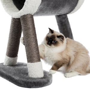 Multi-Level 'Reindeer' Cat Tower/ Play House-Furbaby Friends Gifts
