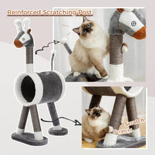 Load image into Gallery viewer, Multi-Level &#39;Reindeer&#39; Cat Tower/ Play House-Furbaby Friends Gifts