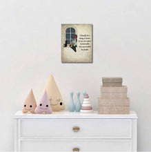 Laden Sie das Bild in den Galerie-Viewer, &#39;My Home&#39; Kitty Canvas Oil Print Posters-Furbaby Friends Gifts