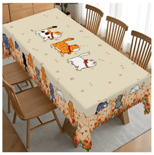 Cargar imagen en el visor de la galería, Naughty Fat Kittens Tablecloths-Furbaby Friends Gifts
