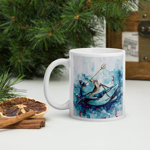 'Neptune Cat' Ceramic Mug-Furbaby Friends Gifts
